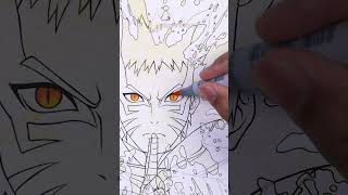 Drawing NARUTO || Orange Art 🍊 #shorts #naruto #drawinganime #narutoshippuden