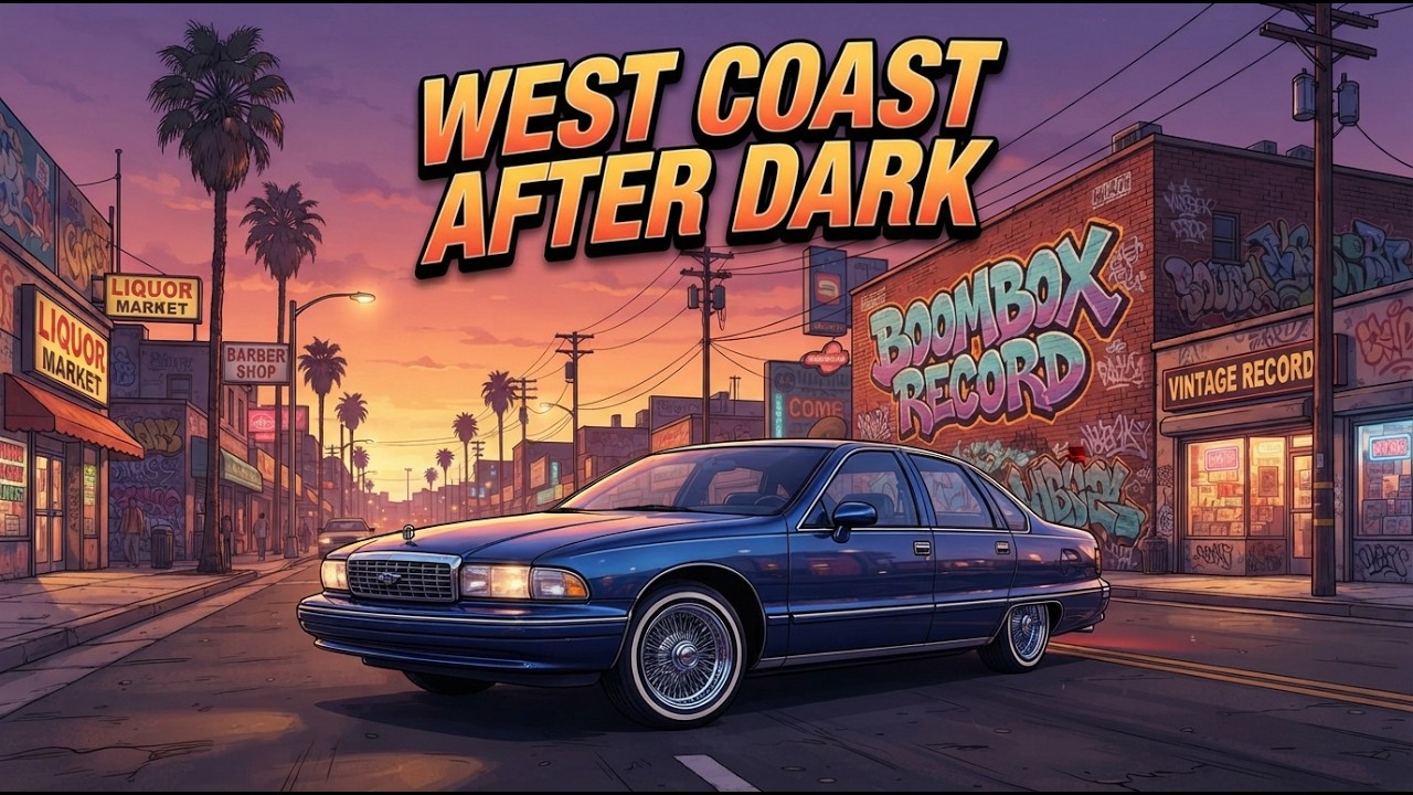 West Coast After Dark Smooth G Funk & Street Rap Sessions - YouTube