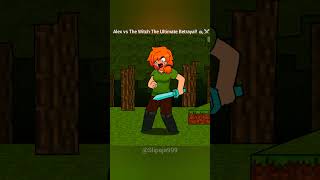 Alex vs The Witch: The Ultimate Betrayal! 🧙‍♀️⚔️ #Minecraft