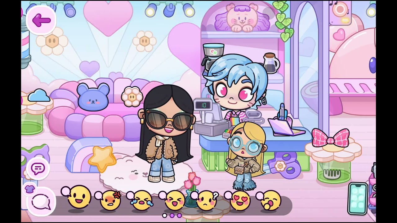 ➡️ ROTINA DE CABELEIREIRA ✅| AVATAR WORLD | 