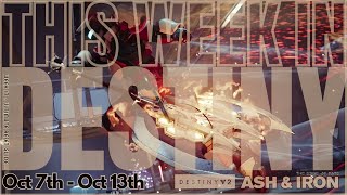 Destiny 2 Ash & Iron Update: Week 13 - NEW EXOTIC AXE MISSION & ARMS WEEK RETURNS!