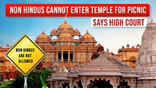 Should entry in Temples be on the basis of Religion - How to assess the religious intent of someone?