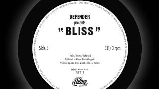 Video thumbnail of "Defender - Bliss (Official) [Alan Braxe & Fred Falke]"