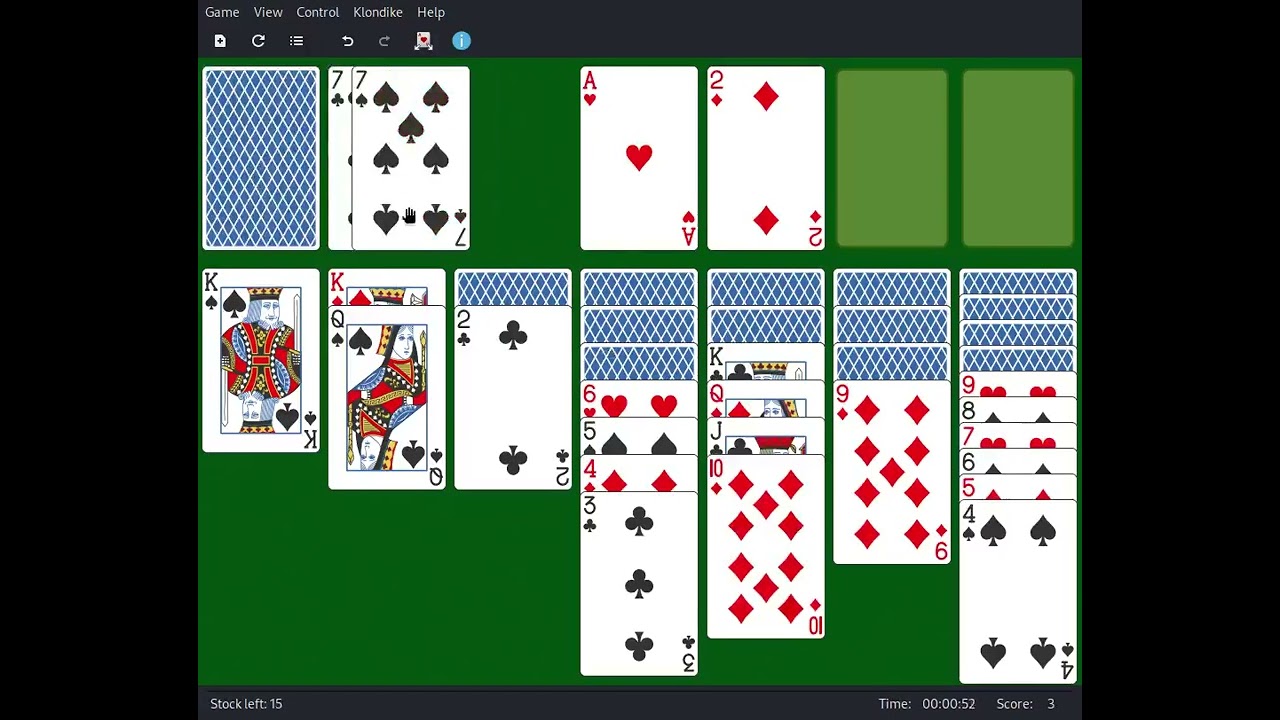 Solitaire game 1553