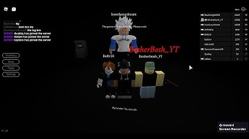 Playing with BosherBosh Roblox Breaking Point