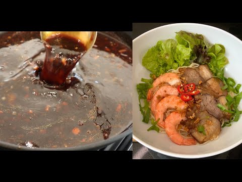 Video Cách làm nước sốt đơn giản ăn hủ tiếu khô, mì khô,... - youtube