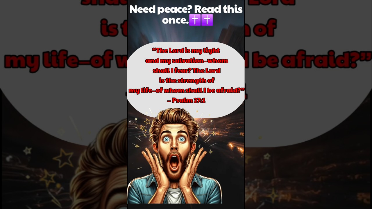 Need peace? Read this Bible verse once✝️✝️ 