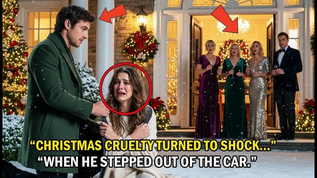 At Christmas, They Laughed at the Quiet Girl — Seconds Later, a Billionaire’s Arrival Silenced the
