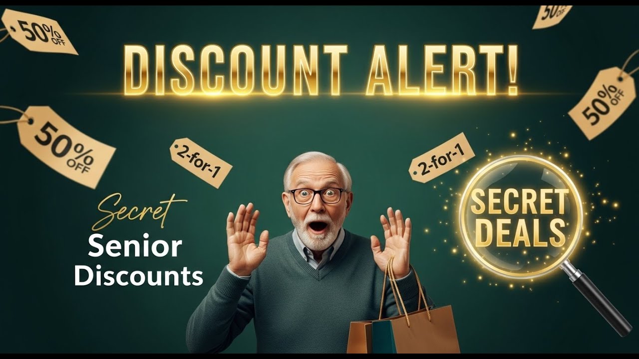 The Secret Senior Discounts Nobody Talks About 💰 YouTube