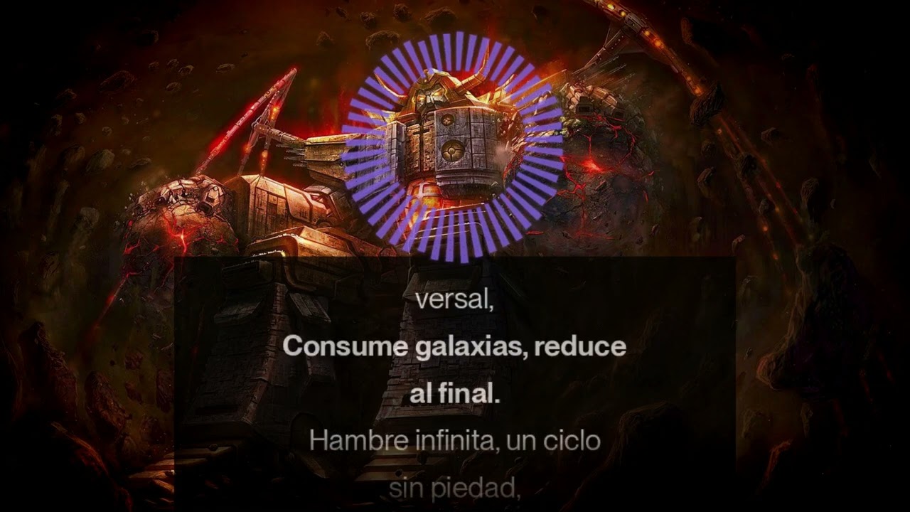 Rey del Caos || Unicron Canción IA Transformers