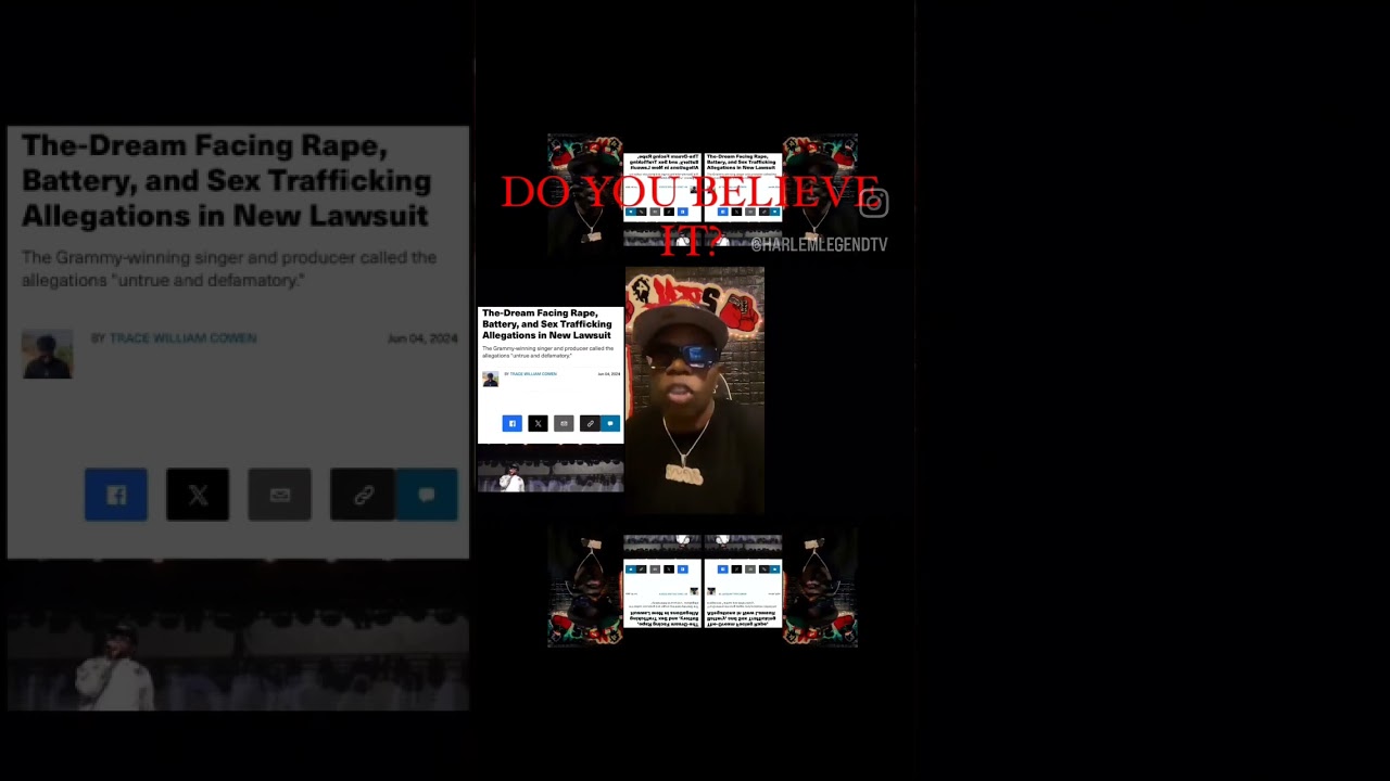 Oh No😱 Not "The-Dream"! 