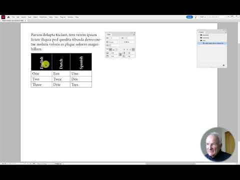 Adobe InDesign: Auto-Rotate & Resize Column Headers in Tables