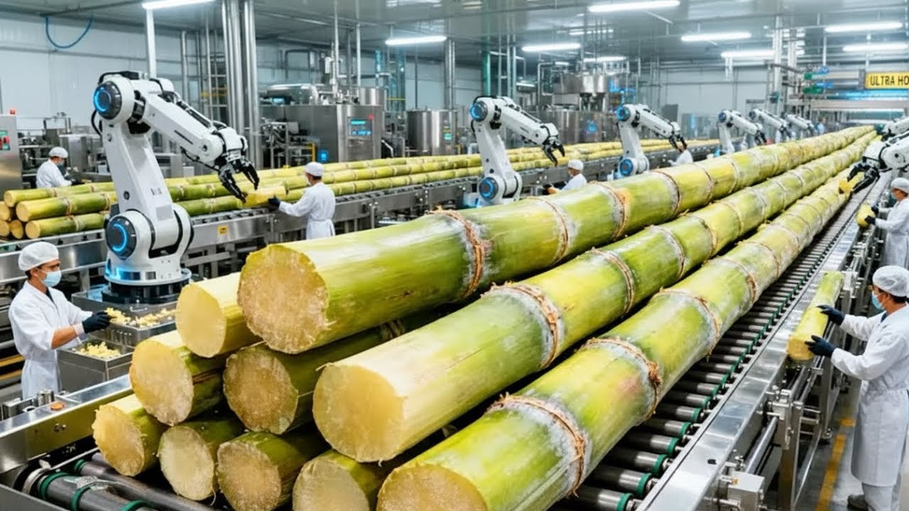 Inside Sughar Factory | From Sugarcane to Pure White Sugar (Full Process)