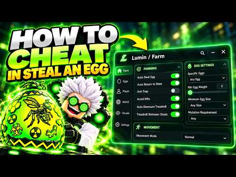 How to Cheat in Roblox Steal An Egg | 2026 | SAFE