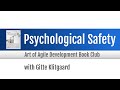 Agile book club psychological safety with gitte klitgaard