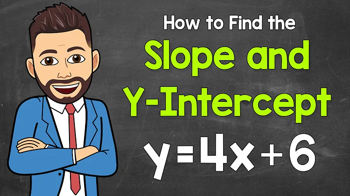 How to Find the Slope and Y-Intercept from Slope Intercept Form | Math with Mr. J