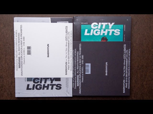 Unboxing | EXO: Baekhyun Mini Album Vol. 1 - City Lights (Day +
