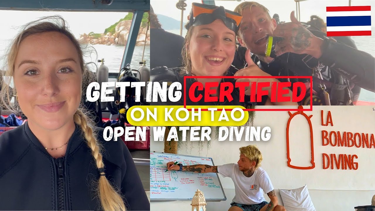 Doing my Open Water Diving Course on Koh Tao! Cheapest in the world