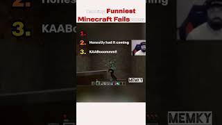 Ranking Funniest Minecraft Fails 1 #fail #fails #funny #ranking #minecraft #gaming #viral