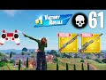 61 Elimination Solo Vs Squads Gameplay Wins (Fortnite Chapter 5 PS4 Controller)