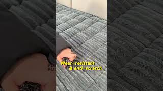 Best Couch Cover for Leather – No More Slipping! #petsupplies #petmat