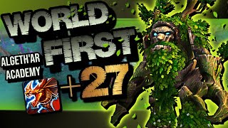 We timed WF +27 Algeth'ar Academy with BIG grieftorch play | Jax Canexx Thaner Andy Speed