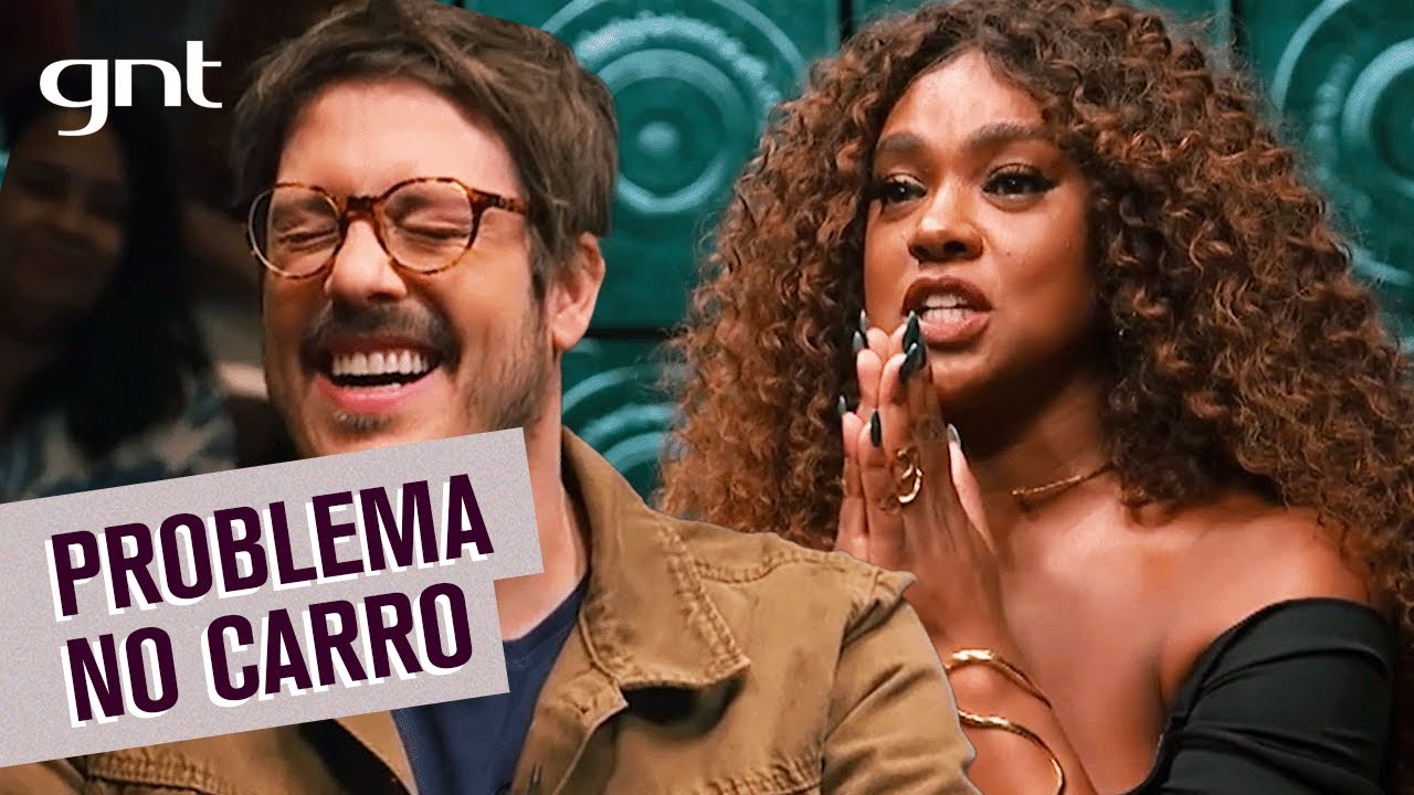 Cris Vianna ficou surpresa com o que tinha no carro! | Que História É Essa, Porchat? | GNT