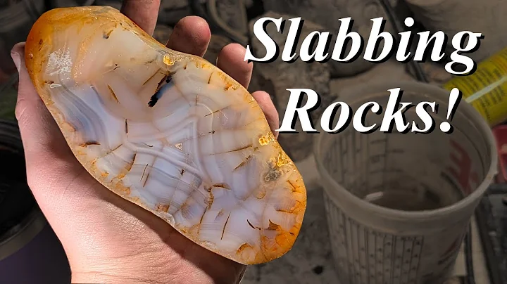 Not a Single Dud! Slabbing a Pile of Gorgeous Montana Agates, Jaspers, Petrified Wood, and Obsidian!