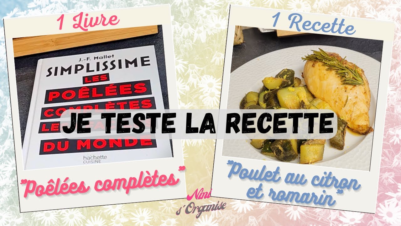 Je teste une recette 