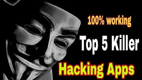 5 ILLEGAL Hacking Apps for Android ! No Root 👽