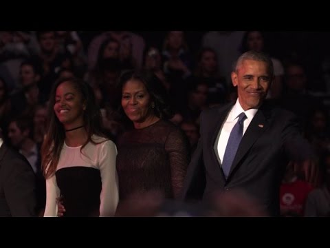 "Yes we did": le discours d'adieu du président Obama - YouTube