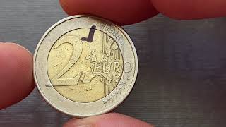 2 Euro Coin Germany 2002 Error 