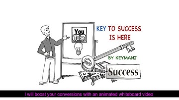 I will boost your conversions with an animated whiteboard video