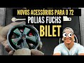 SAGA FUSCÃO - ACESSORIOS BILET  / POLIAS FUCHS CROMADAS