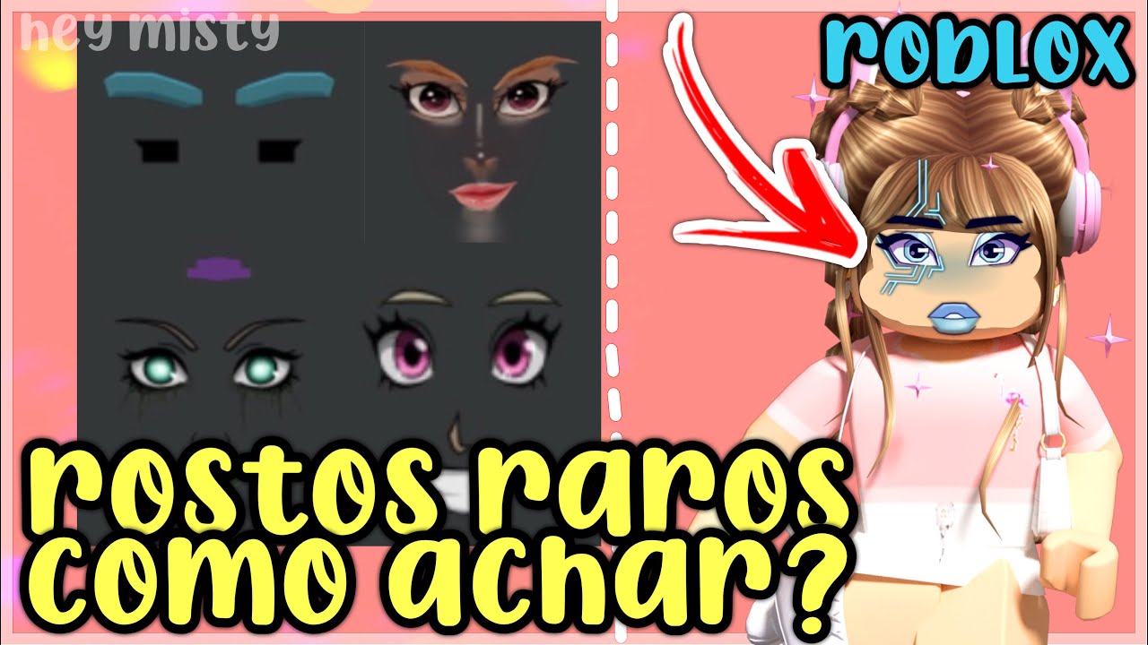 ensinando como pegar um rosto no roblox grátis