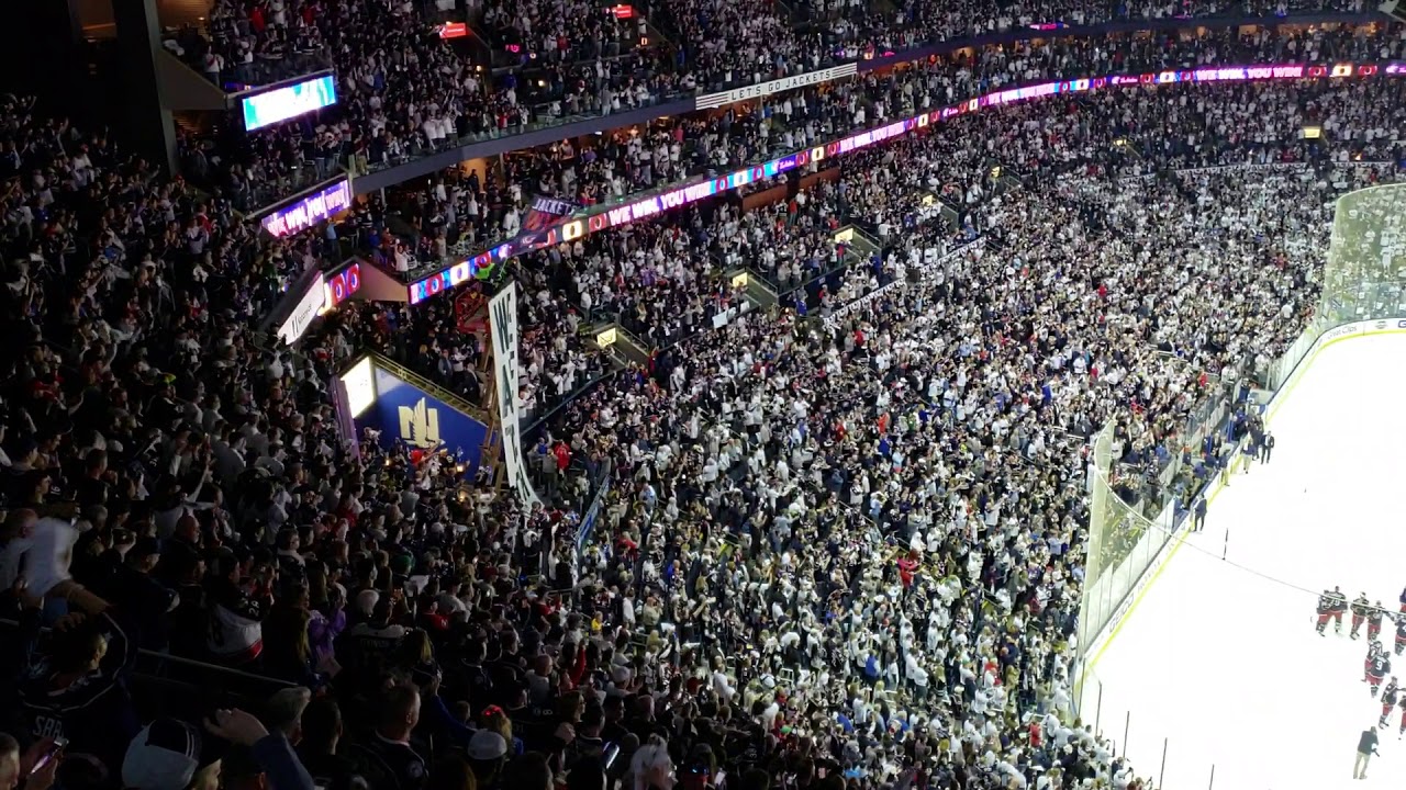 COLUMBUS BLUE JACKETS SWEEP THE LIGHTNING