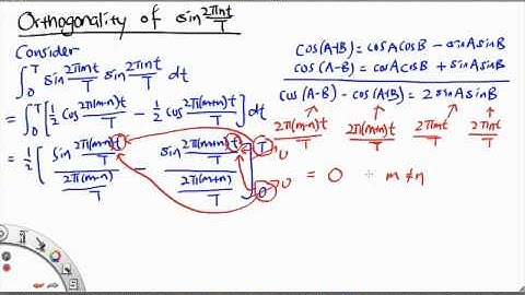 MH2801 Orthogonality of Sines