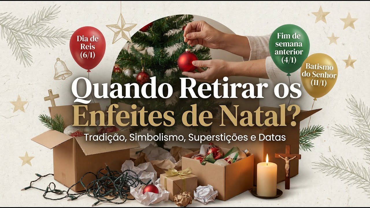 QUANDO E COMO TIRAR OS ENFEITES DE NATAL? 🎄 Dicas de Organização + História do Dia de Reis