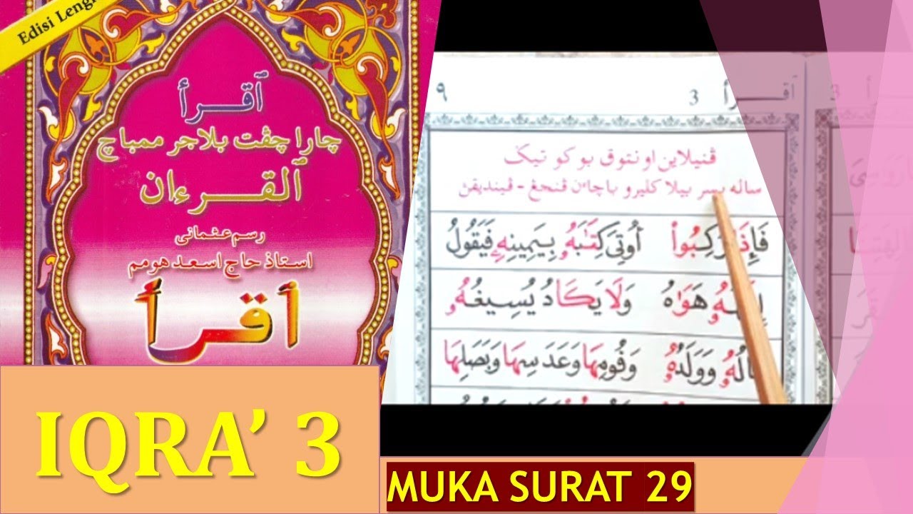 MENGAJI IQRA 3 (M/S 29)