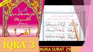 MENGAJI IQRA 3 (M/S 29)
