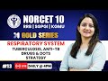 NORCET 10 Preparation | Tuberculosis, Anti-TB drugs &amp; DOTS Strategy 💛GOLD Series | Pooja Mam