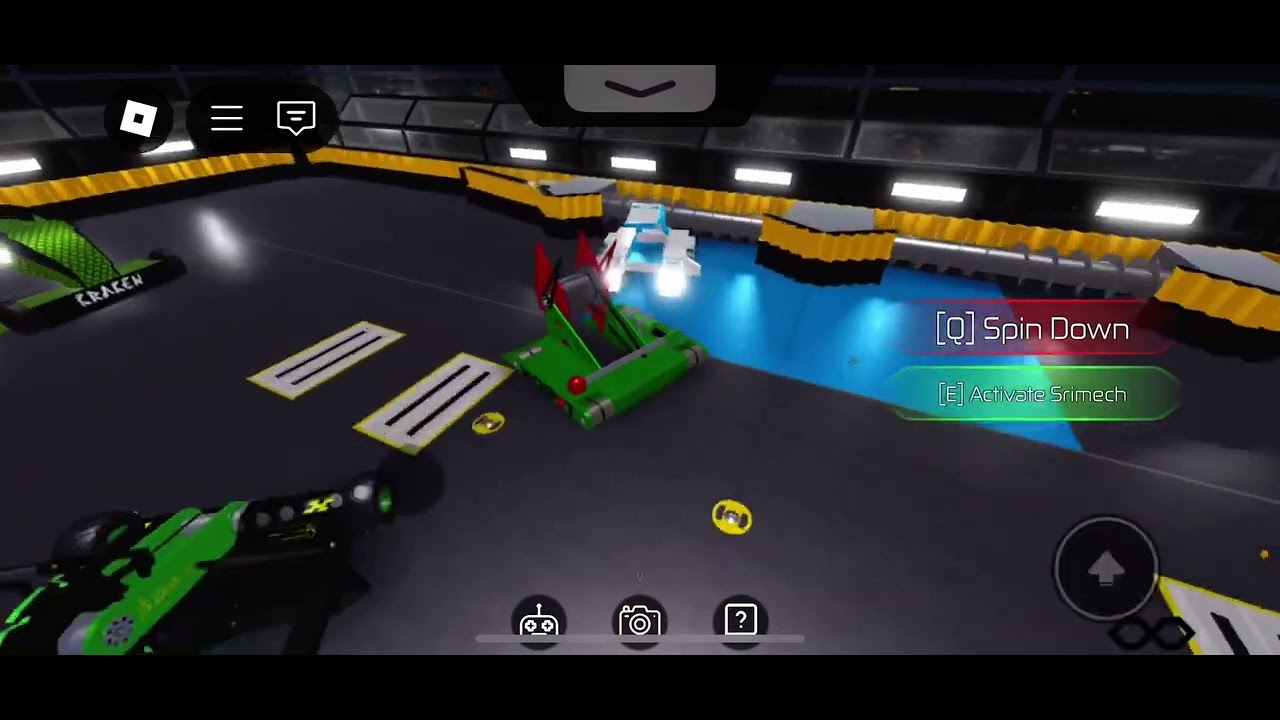 Playing as Jackpot in Roblox Battlebots!