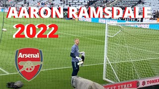 Aaron Ramsdale 2022 Warm Up & Arsenal Shooting Training