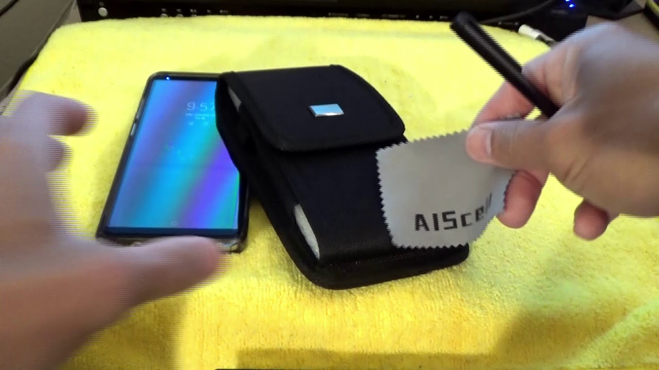 AIScell XL Nylon Holster Case For Galaxy Note 8 camera iphone 8 plus apk