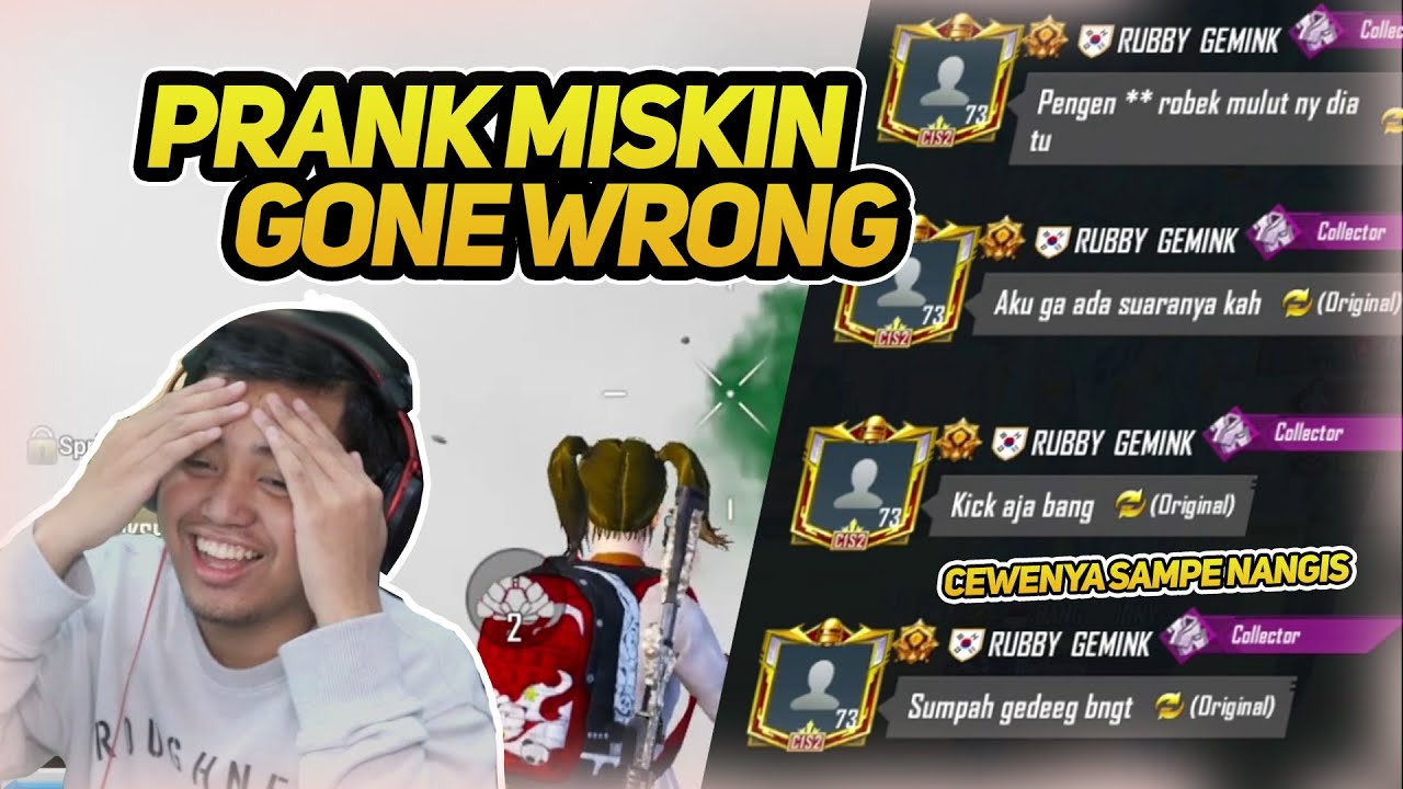 Prank Miskin Berakhir Tragis, Random Cewenya Sampe Nangis-Nangis