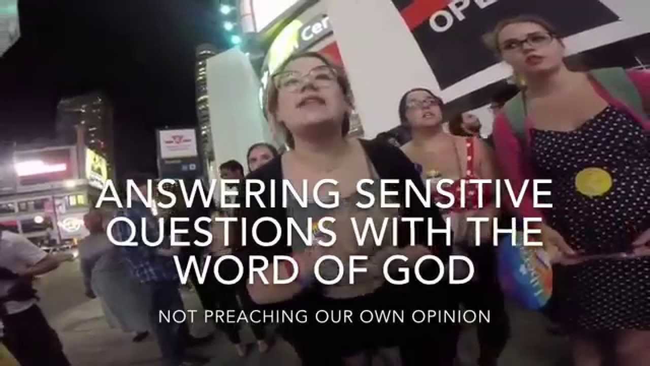 great commission verse Are You Born That Way?