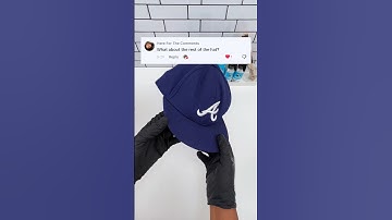 Part 2: How I reshape shape baseball caps. #fittedhats #neweracap #capreshape