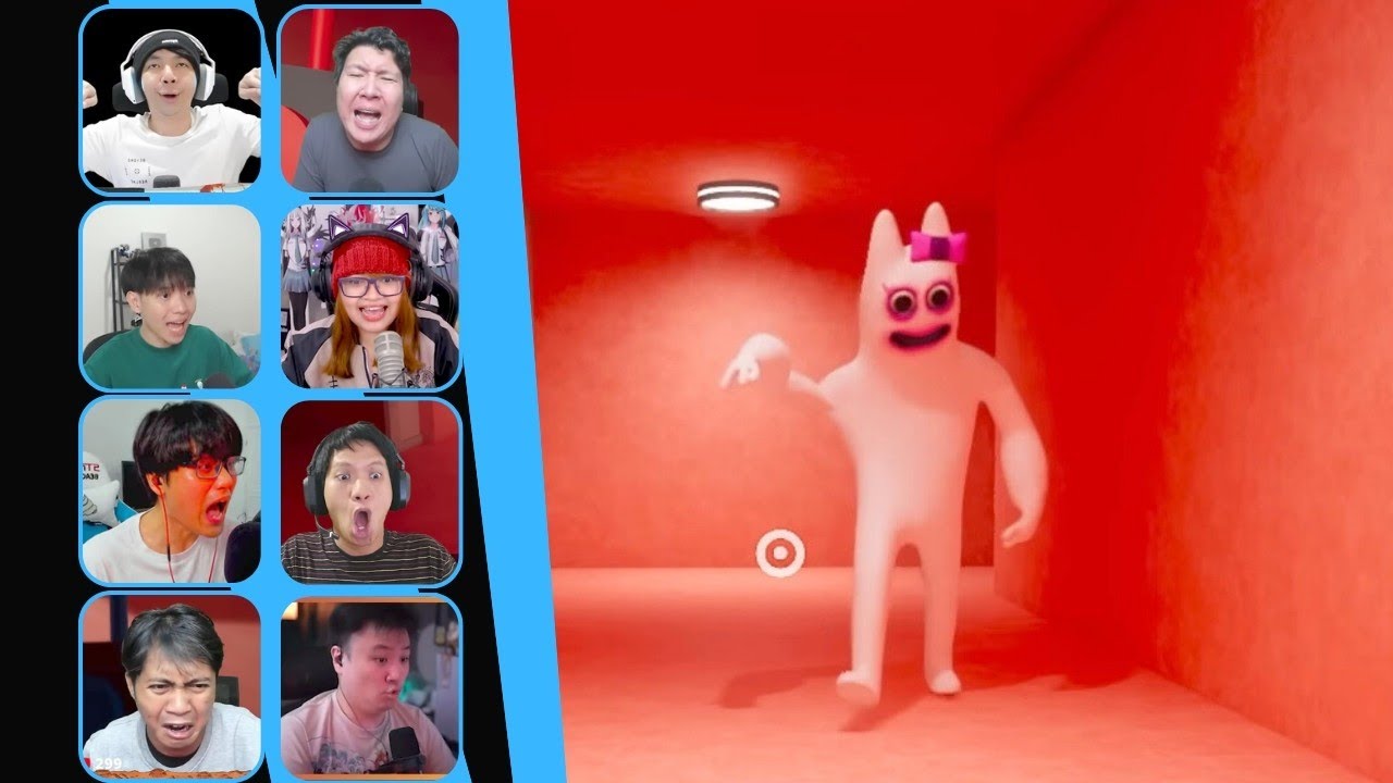 (Reaksi Gamers) Dikejar guru killer Banbaleena 😱😱 | Gerten of Banban 2