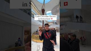 How is Lindt Chocolate Made? 🍫🇨🇭Lindt Chocolate Factory Tour #lindtchocolate #lindt #swisschocolate