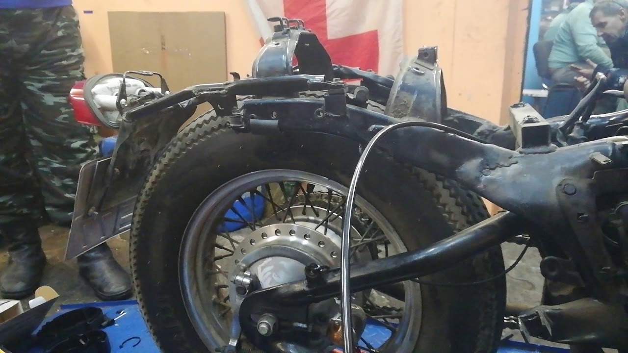 Honda steed поворотник